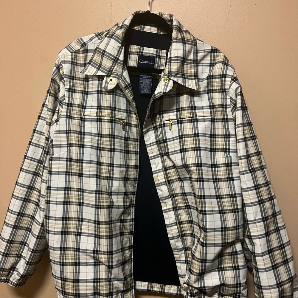 Women’s plaid catalina windbreaker